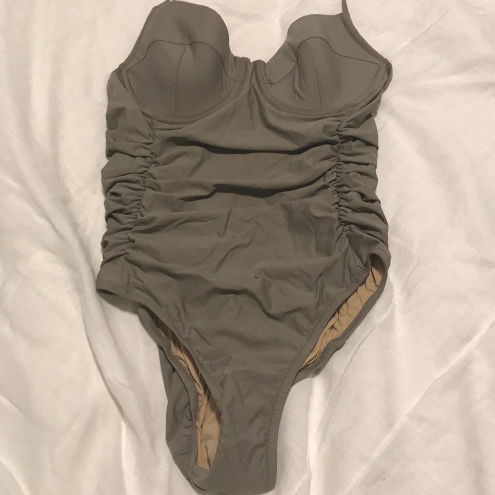 J.crew ruched one piece swimsuit NEW!